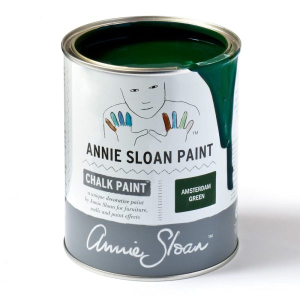 Annie Sloan Chalk Paint - Amsterdam Green (1 Litre) on Sale