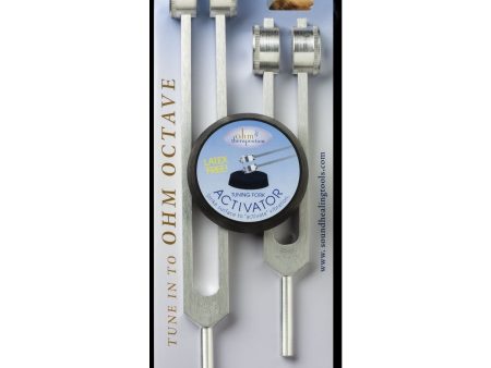 Tuning Fork - Ohm Octave Set - 136.1 & 68.05 hz Hot on Sale