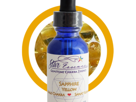 Halo Chakra Essence: Yellow Sapphire - Kumara Angels Fashion