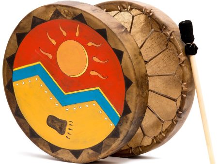 Strength & Light Buffalo Hide Hand Drum Hot on Sale