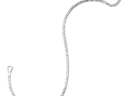 Sterling Silver Diamond Cut Ball Chain Hot on Sale