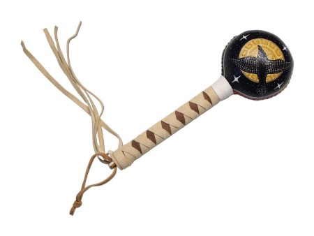 Native American Raven Spirit Rattle For Cheap