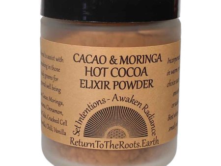 Cacao & Moringa Hot Cocoa Elixir Powder Sale