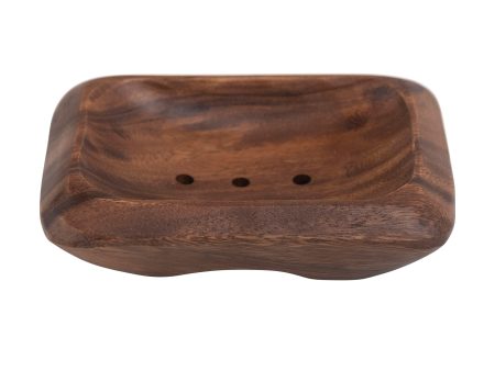 Acacia Wood Soap Dish For Sale