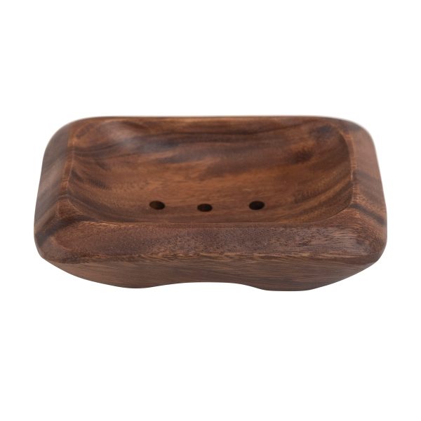 Acacia Wood Soap Dish For Sale