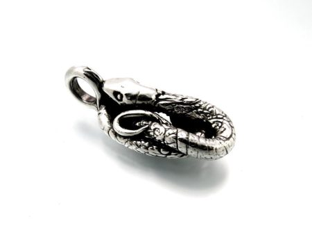 Sterling Silver Snake Totem Pendant Online Sale