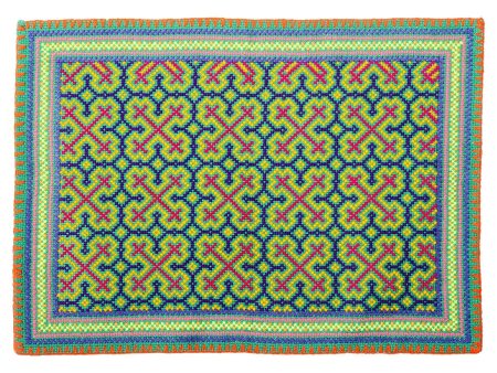 Shipibo Embroidery Cloth - Medium For Discount