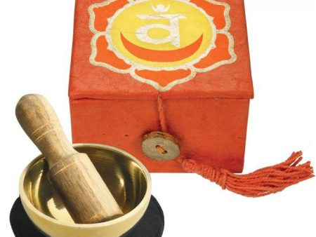 Sacral Chakra Mini Meditation Bowl in Gift Box Online