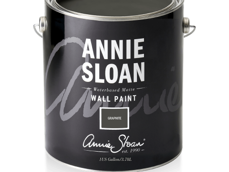 Annie Sloan Wall Paint Graphite - 1 Gallon Hot on Sale