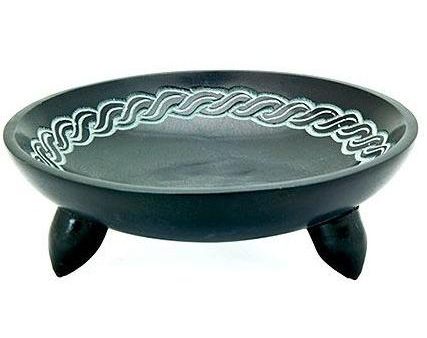 Celtic Knot Stone Incense Burning Bowl Online Hot Sale