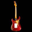 Fender Custom Shop  57 Stratocaster Heavy Relic Red Sparkle Over 2-Tone Sunburst For Cheap