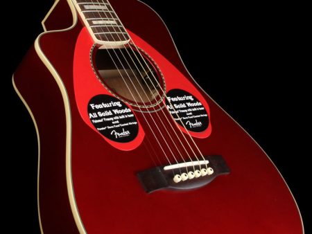 Used Fender Dick Dale Signature Malibu SCE Left-Handed Acoustic Guitar Hot on Sale