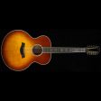 Used 2002 Taylor 655 12e Jumbo Acoustic Guitar Sunburst Online now