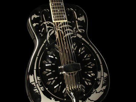 Used National Style O Resonator Acoustic Guitar Silver Cheap