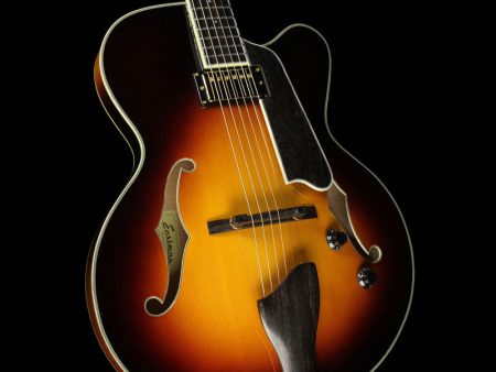 Used Eastman T146SM Thinline Archtop Electric Guitar Sunburst Discount