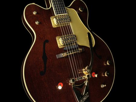 Used Gretsch G6122T-62GE Vintage Select Chet Atkins Country Gentleman with Bigsby Electric Guitar Walnut Stain on Sale