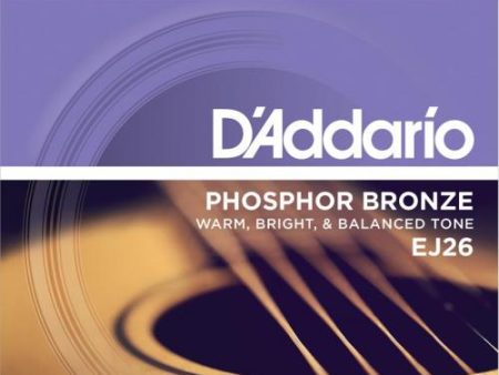 D Addario Phosphor Bronze Acoustic Strings (Custom Light 11-52) Fashion