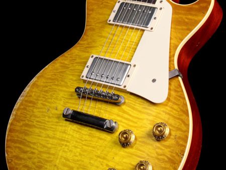 Used Gibson Custom Shop Exclusive Murphy Ultra Aged  59 Les Paul Electric Guitar Lemonburst Discount