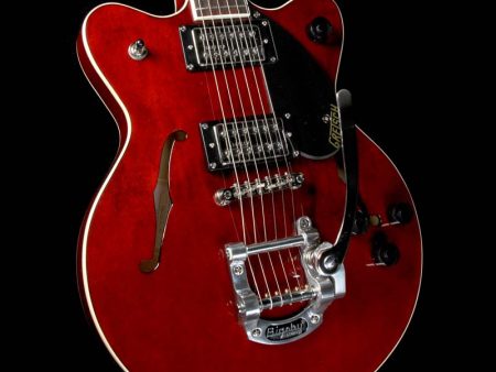 Gretsch G2655T Streamliner Center Block Junior Cutaway Electric Guitar with Bigsby Walnut Stain For Cheap