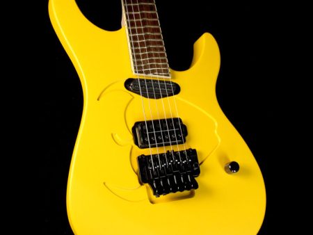 Used 2016 Caparison Apple Horn TT Mattias Elklundh Signature Electric Guitar Pro Yellow Sale