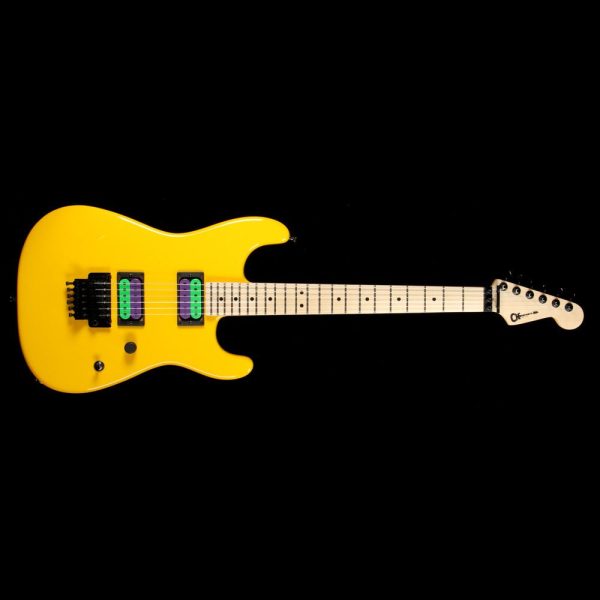 Charvel USA Pro Mod San Dimas Style 1 Taxi Yellow 2008 on Sale