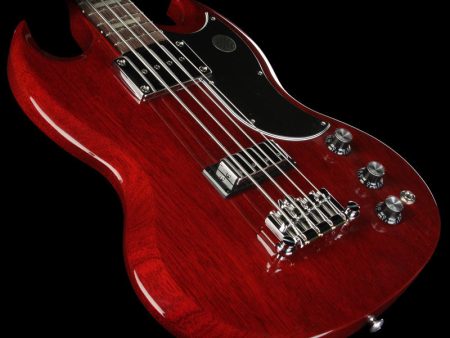 Used Gibson SG Standard Electric Bass Guitar Heritage Cherry For Cheap