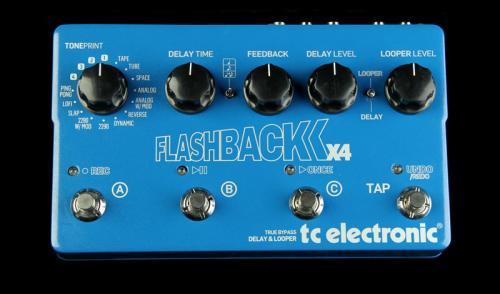 TC Electronics Flashback X4 Delay and Looper Effects Pedal Fashion