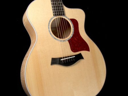 Taylor 214ce Deluxe Grand Auditorium Acoustic Guitar Flame Maple Online Sale