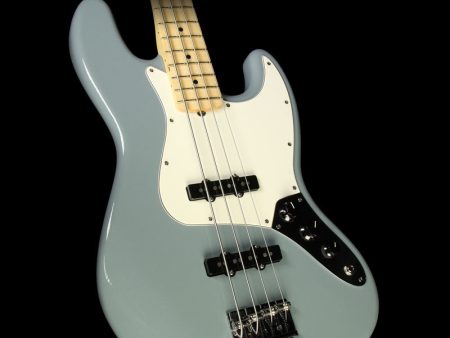 Used Fender American Pro Jazz Bass Electric Bass Sonic Gray For Sale