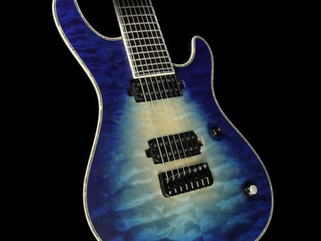 Mayones Regius 8 MM QM 8-String Electric Guitar Blue Burst Cheap