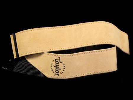 Taylor Suede Poly Logo Guitar Strap Tan Cheap